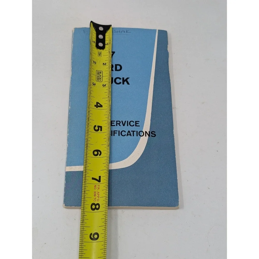 1967 Ford Trucks Service Specifications Manual Vintage Original OEM Bronco F-100